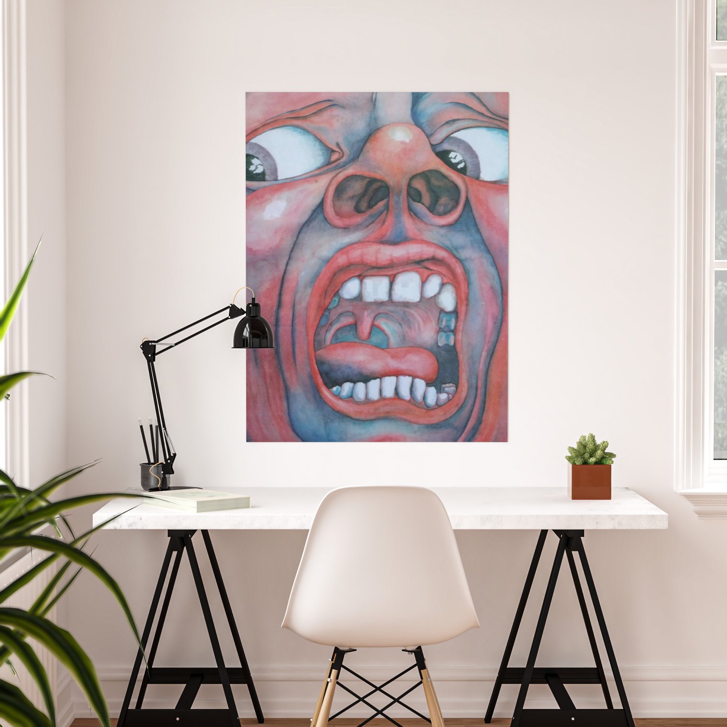 In the Court of the Crimson King Poster by musicartisan | Society6