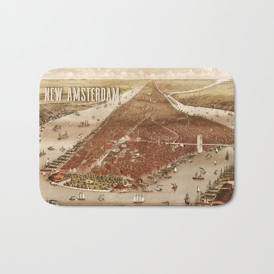New Amsterdam - 1880 Bath Mat
