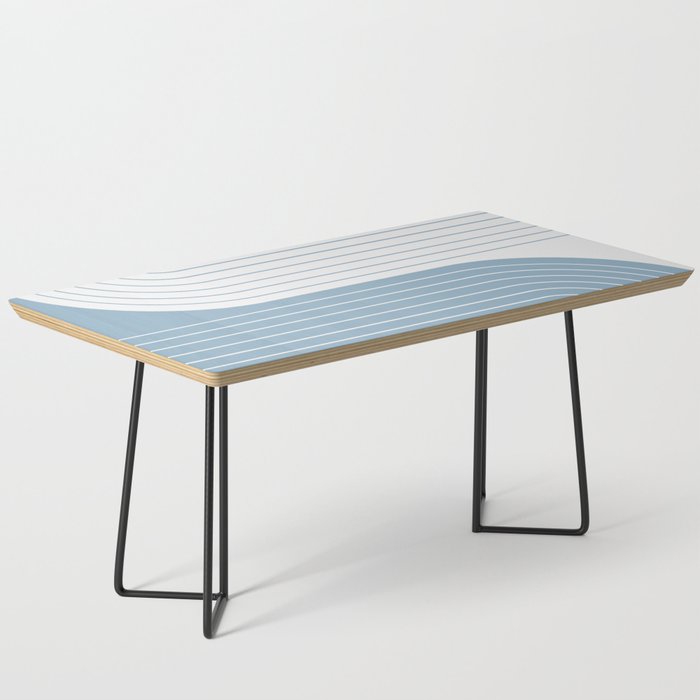 Two Tone Line Curvature LXXVIII Coffee Table