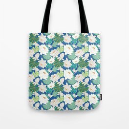 Lily Paddle Tote Bag