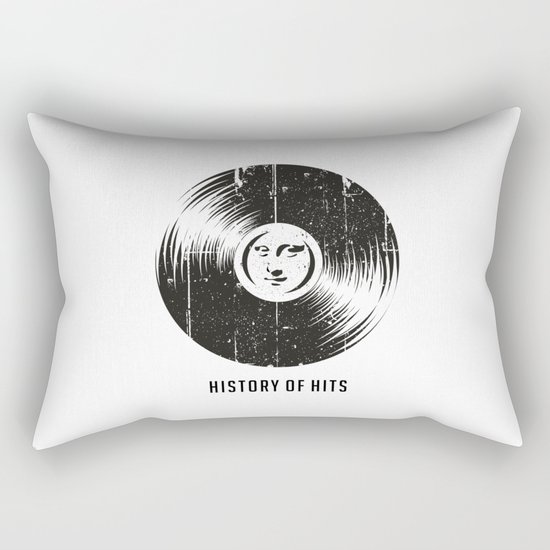 History of Hits Rectangular Pillow