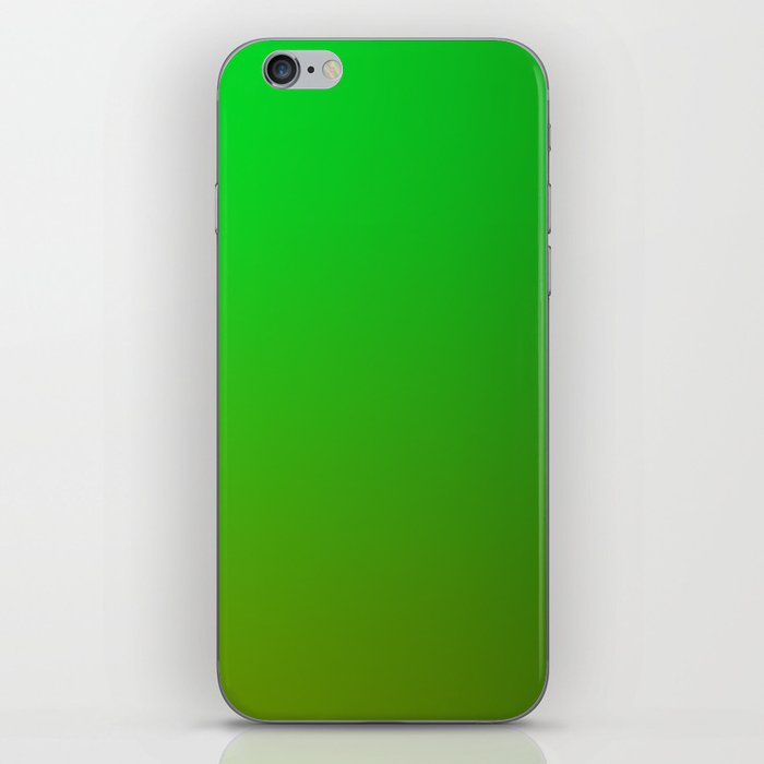 16 Green Gradient Background 220713 Valourine Digital Design iPhone Skin