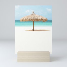 Travel Photography "Wood, Water, Air, Earth' photo art made in Caribbean Aruba. Art print. Mini Art Print