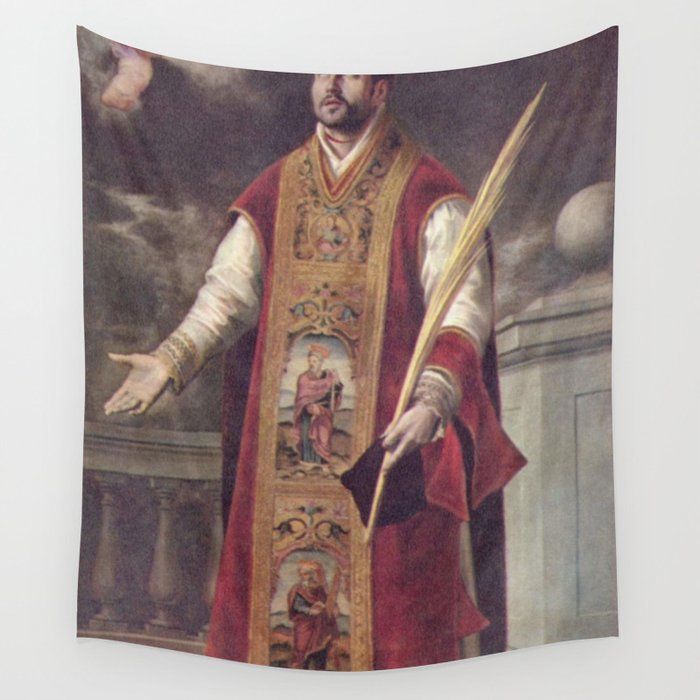 Bartolome Esteban Murillo Saint Roderick Wall Tapestry by