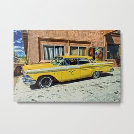 Yellow Cab Metal Print | Lemon, Yellowcab, Graphicdesign, Edsel, Taxi 