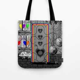 Two Sound Hearts Tote Bag