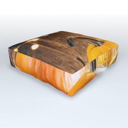 Pumpkin Outdoor Floor Cushion | Protein, Meat, Food, Milk, Fruit, Egg, Meal, Healthy, Loseweight, Strong 
