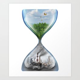 Climate Change Environmental Global Warming Art Print