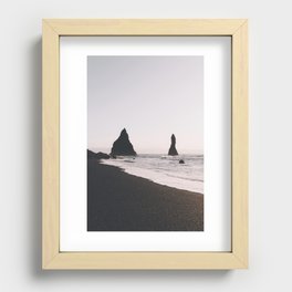 Vík - Rock Archways Recessed Framed Print