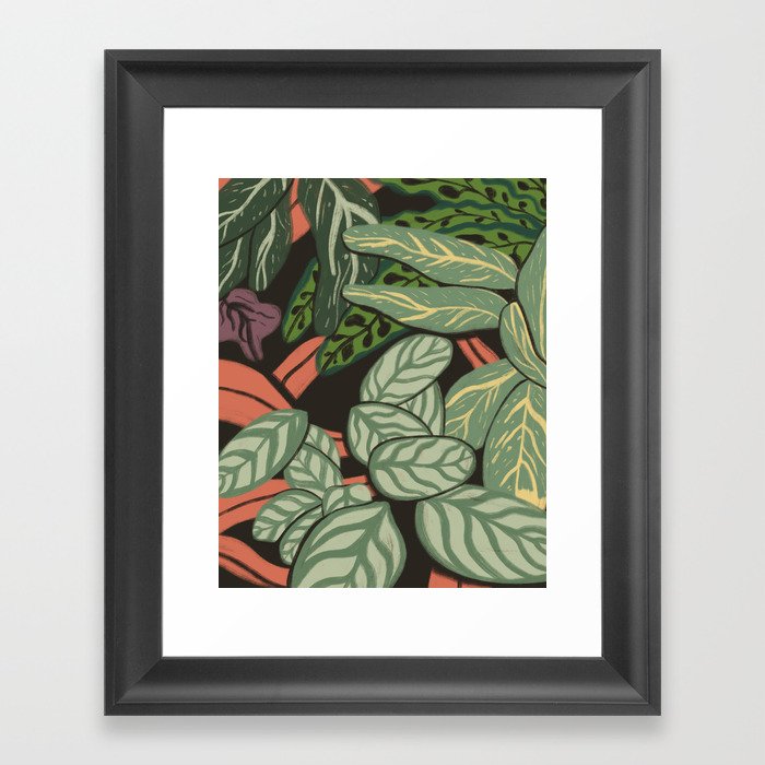 Plants Framed Art Print