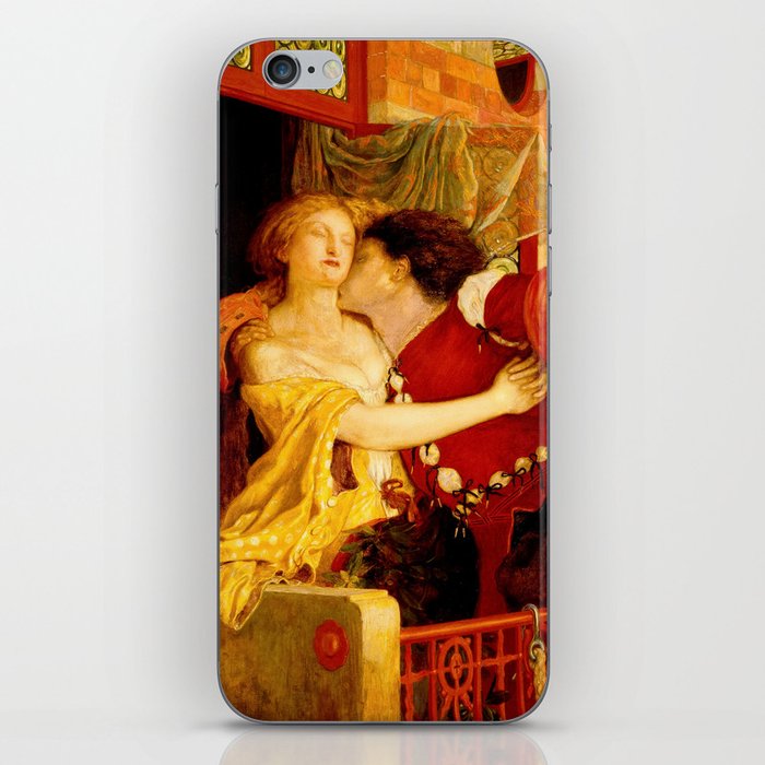 Romeo and Juliet by F. M. Brown iPhone Skin