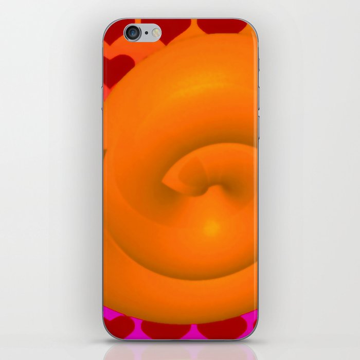 A snail shell for two ... iPhone Skin