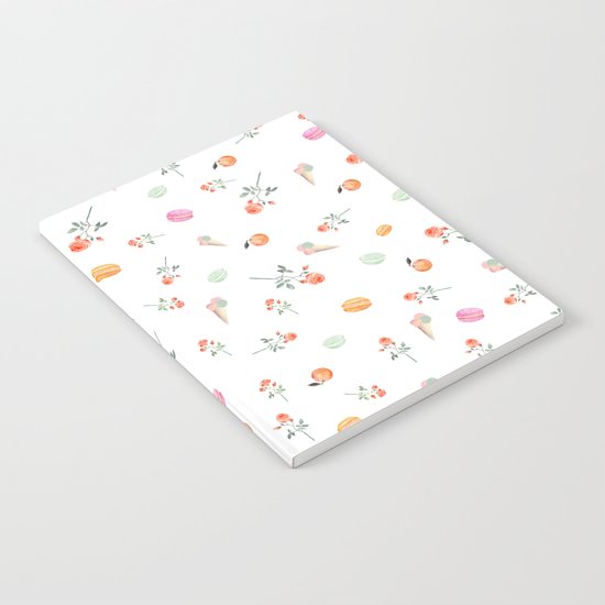 ROSES & MACARONS Notebook