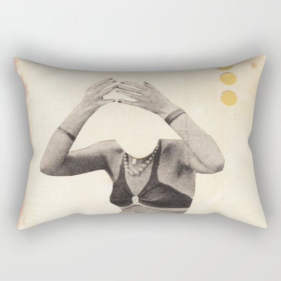 Losing my Head Rectangular Pillow