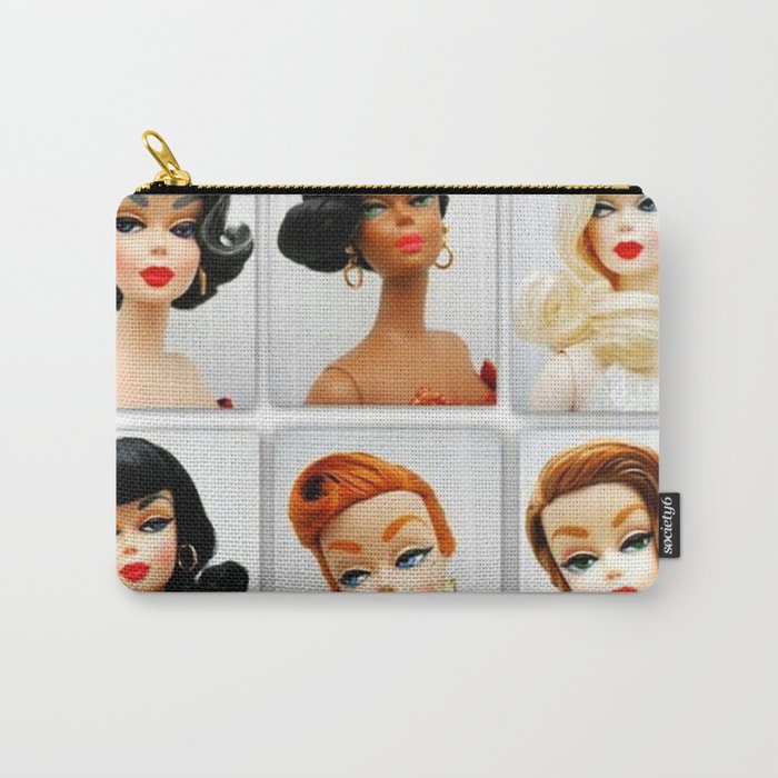 Doll Faces Carry-All Pouch