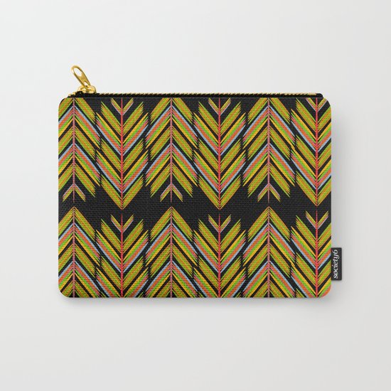 Yellow and orange feathers Carry-All Pouch