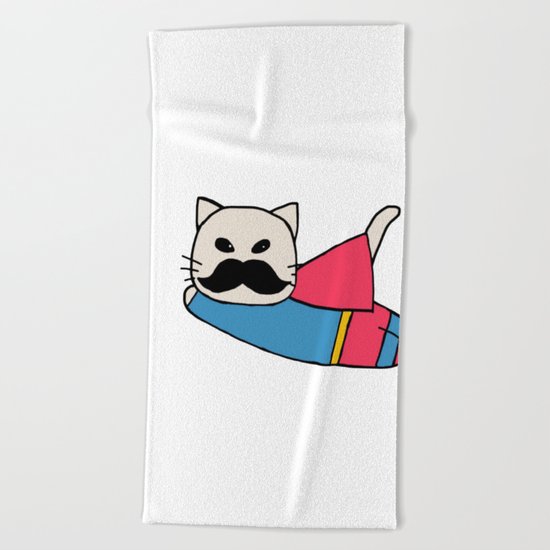 super cat-326 Beach Towel