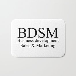 BDSM - Business development sales &marketing Bath Mat