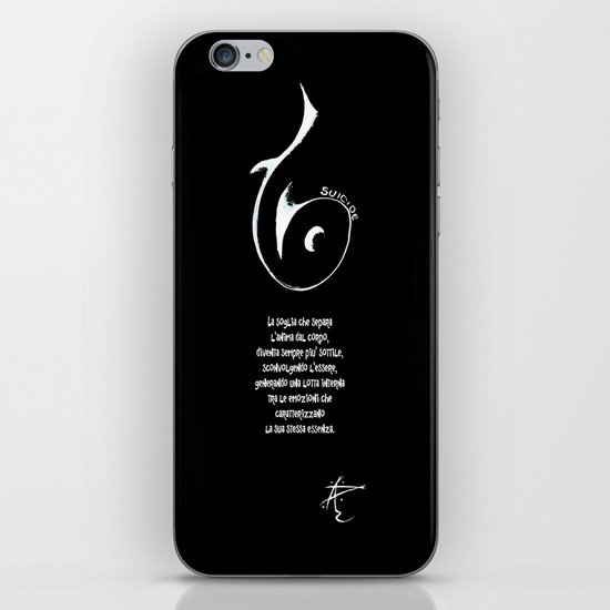 SUICIDE iPhone & iPod Skin