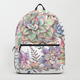 Watercolor Succulent #56 Backpack