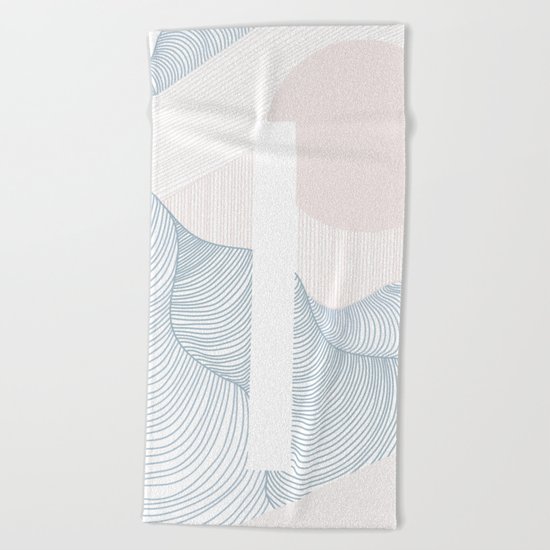 Shine in the dark Beach Towel