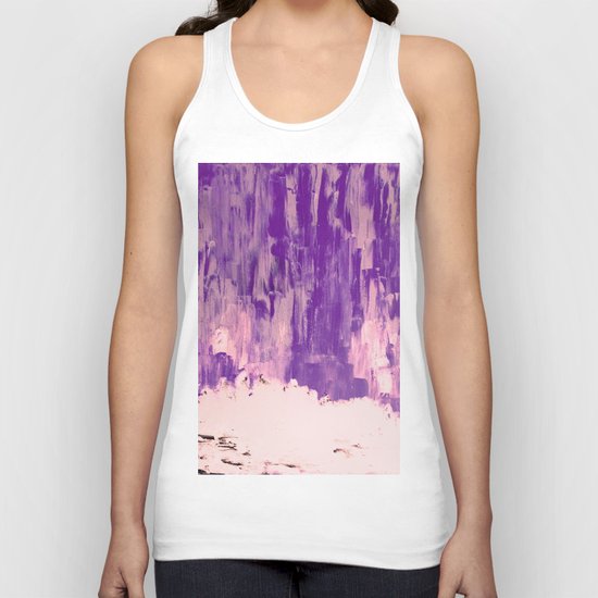 Snow Dreams in Autumn, Solar Flares Series Unisex Tank Top