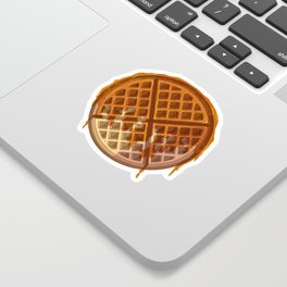 Waffle con caramelo Sticker