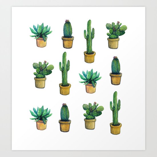 cactus Art Print