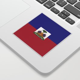 Haiti flag emblem Sticker