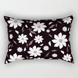 Flowers And leafs Rectangular Pillow