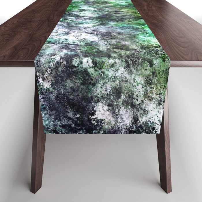 Granite moss and ice Table Runner