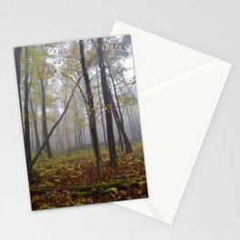 Foggy Forest Stationery Card