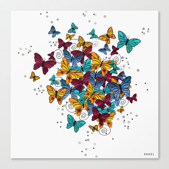 FLY AWAY Canvas Print
