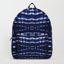 Itajime Royale Stripe Backpack | Fabricart, Craft, Boho, Upcycle, Tie Dye, Painting, Shibori, Pattern, Digital, Japanese 