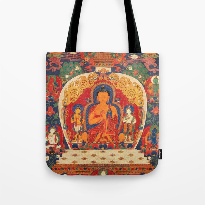 Maitreya Bodhisattva Buddhist Deity Buddha Tote Bag