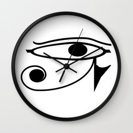 Eye of Horus Wall Clock