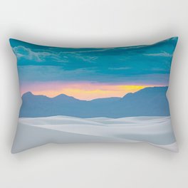 Desert Mountain Sunset  Rectangular Pillow