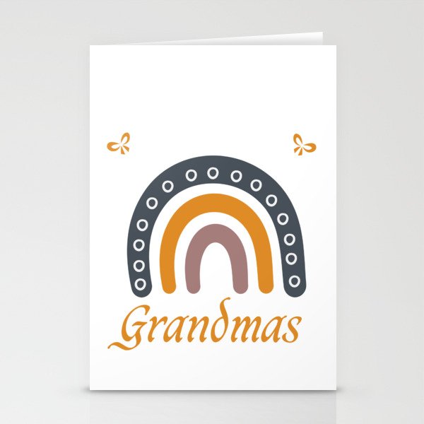Funny Grandmas Announcement Quote, Cool Grandma Mother's Day Stationery Cards