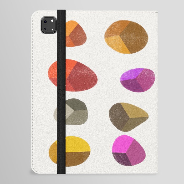 Painted Pebbles 2 iPad Folio Case