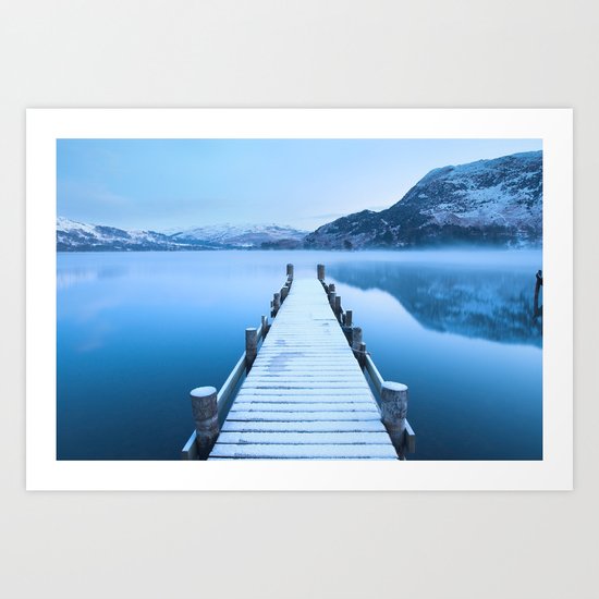 Ullswater Winter Art Print