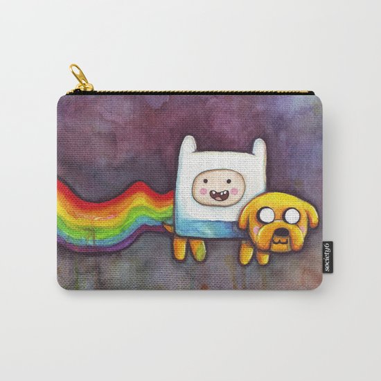 Nyan Time with Jake and Finn Carry-All Pouch
