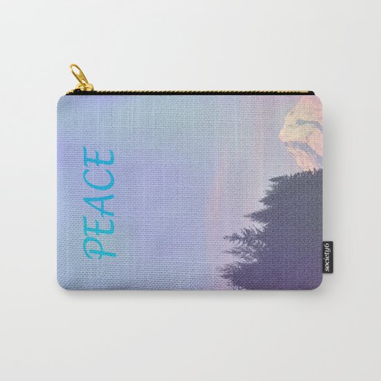 PEACE ON MOUNT HOOD Carry-All Pouch