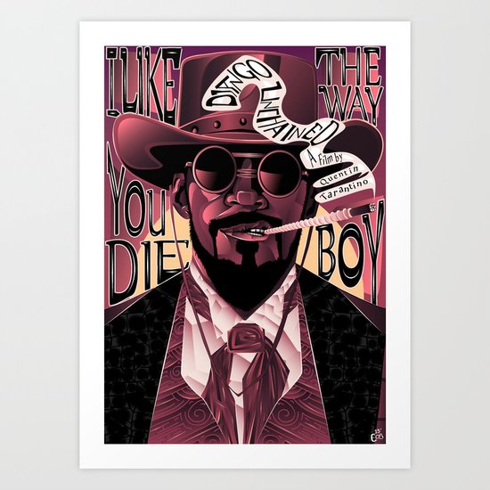 Django Poster Art Print