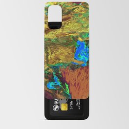 Spilled Paint Android Card Case