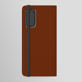 Rough Pigtoe Pearly Mussel Brown Android Wallet Case