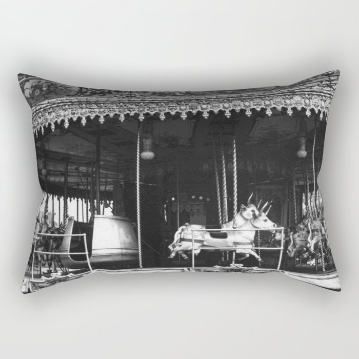 Atget, Carousel Rectangular Pillow