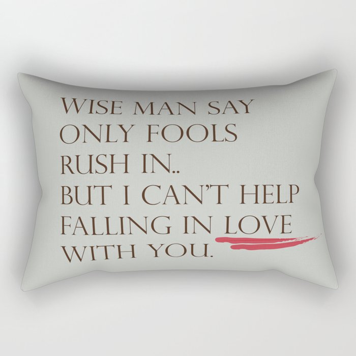 wise man Rectangular Pillow