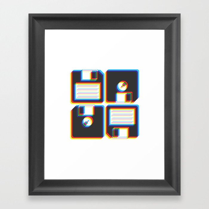 Outdated As Fuck Framed Art Print