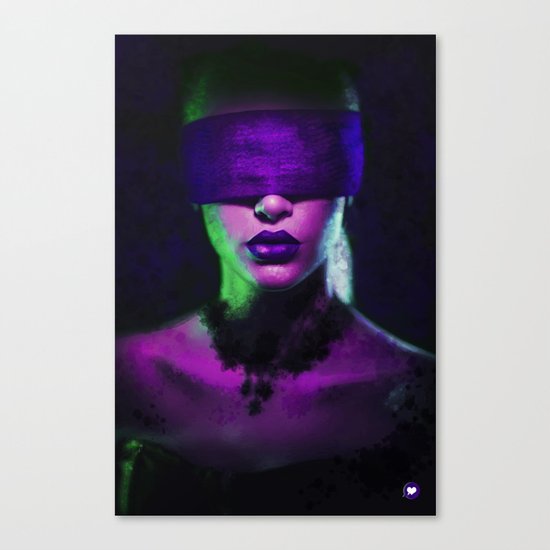 Purple - Illustration Canvas Print