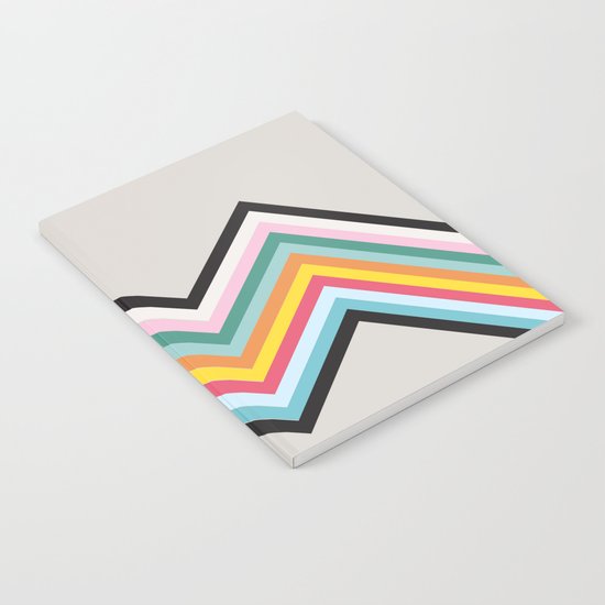 Retro Stripes Notebook